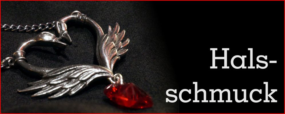 Szene Halsschmuck Ketten Schmuckanhänger Gothic Biker Steampunk necklaces